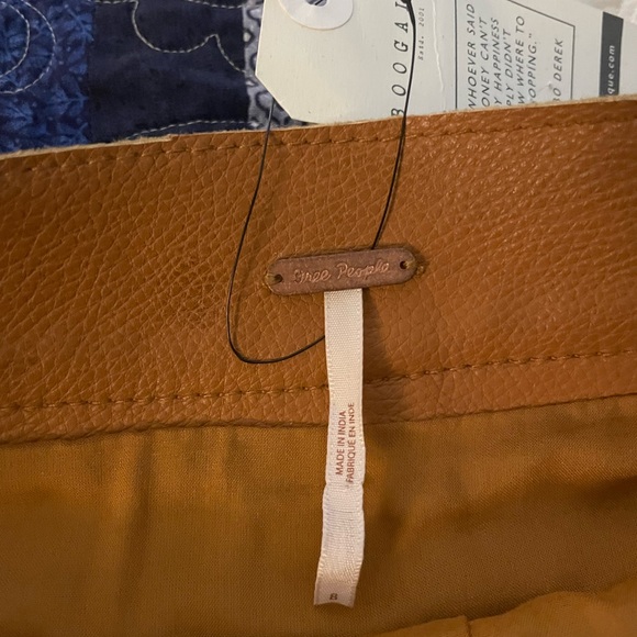 Free People Cooper High A Line Vegan Skirt. - Picture 3 of 7